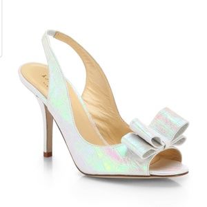 Kate Spade
Charm Slingback Pump - Hologram Silver BRIDAL